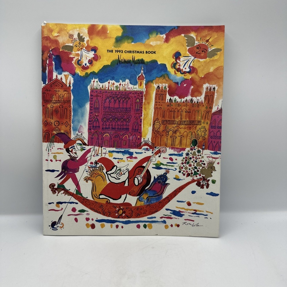 Neiman Marcus The Christmas‎ Book 1992 Illustrated Paperback Catalog